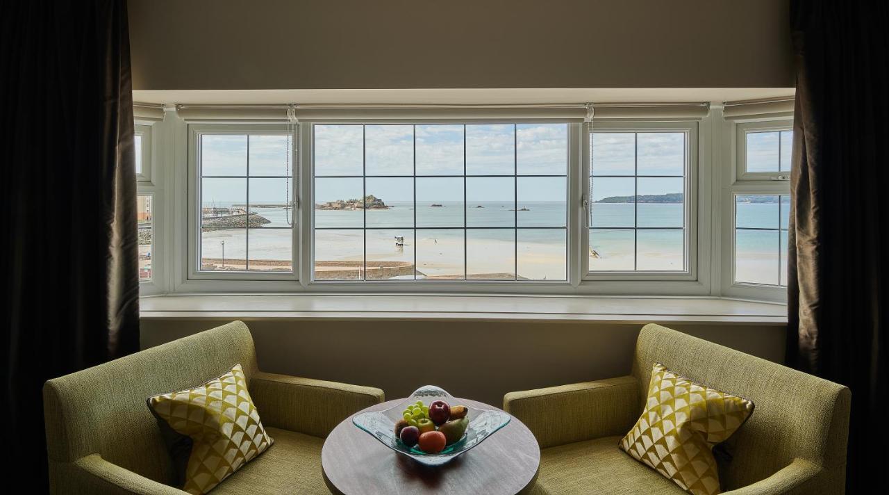 Grand Jersey Hotel And Spa Saint Helier Jersey Exterior foto View from a suite