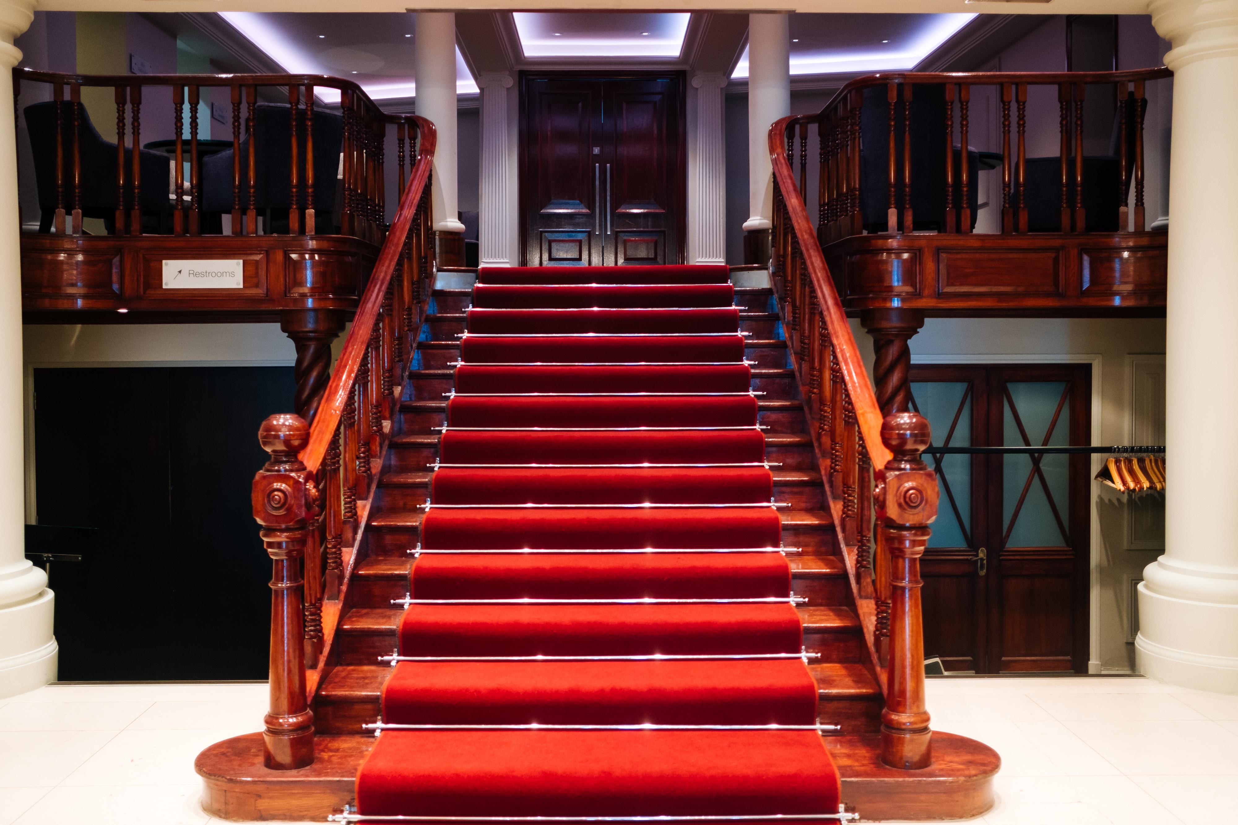 Grand Jersey Hotel And Spa Saint Helier Jersey Exterior foto The staircase at the entrance of the hotel