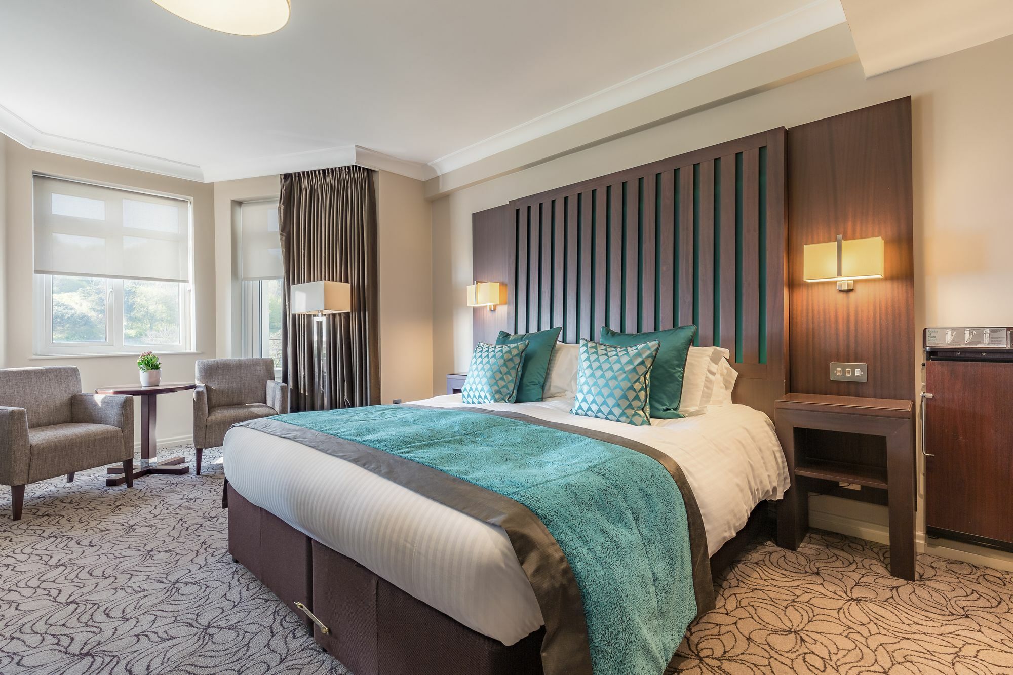 Grand Jersey Hotel And Spa Saint Helier Jersey Exterior foto A bedroom at the hotel