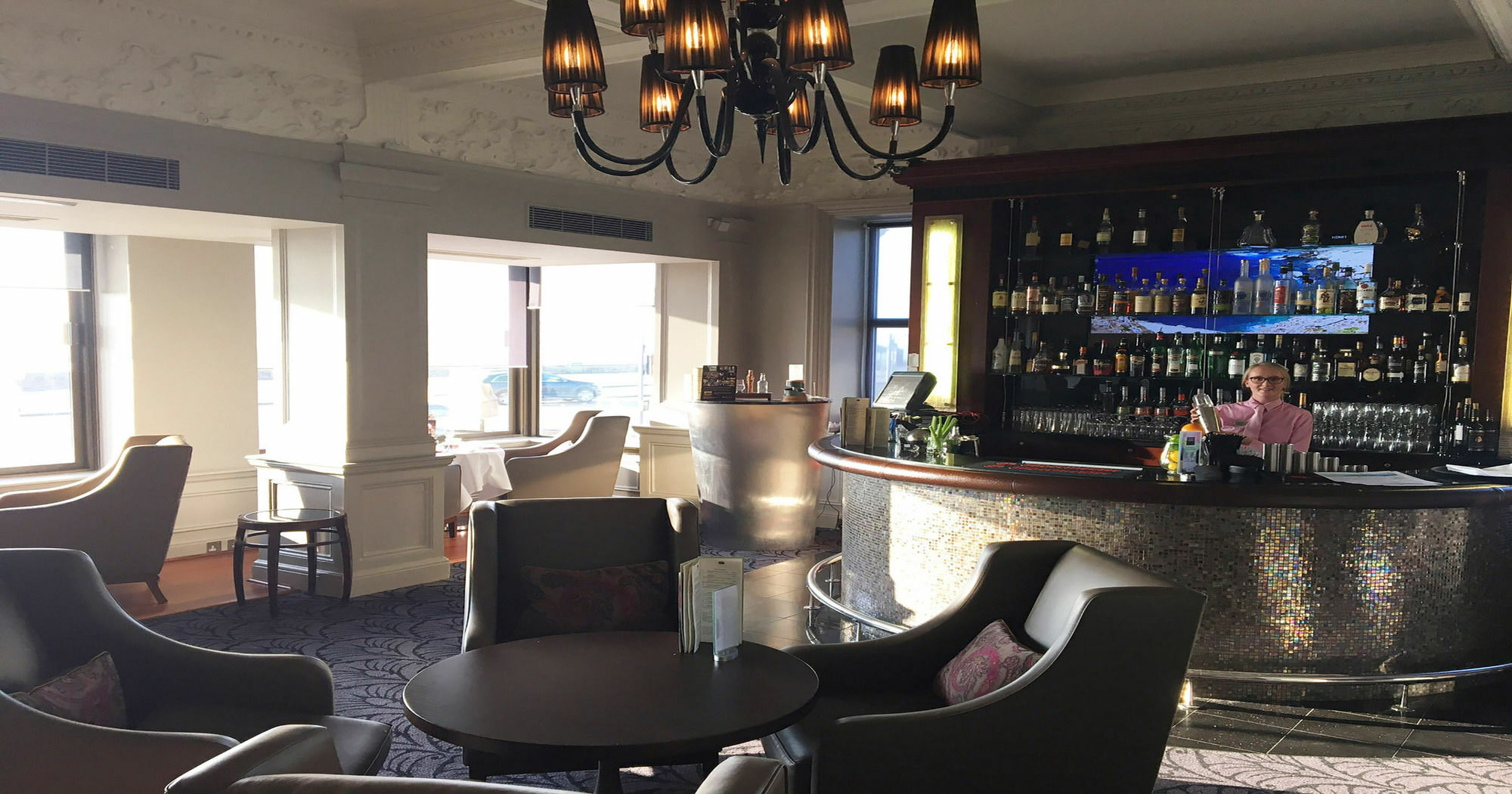 Grand Jersey Hotel And Spa Saint Helier Jersey Exterior foto The bar at the 1901